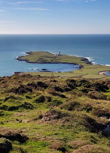 Bardsey Island, Halbinsel Llŷn, Nordwales.