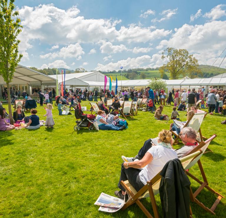 Hay Festival Literature Events South Wales Visit Wales
