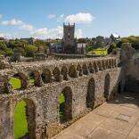 The Bishops Palace und St David's Cathedral,  Pembrokeshire.